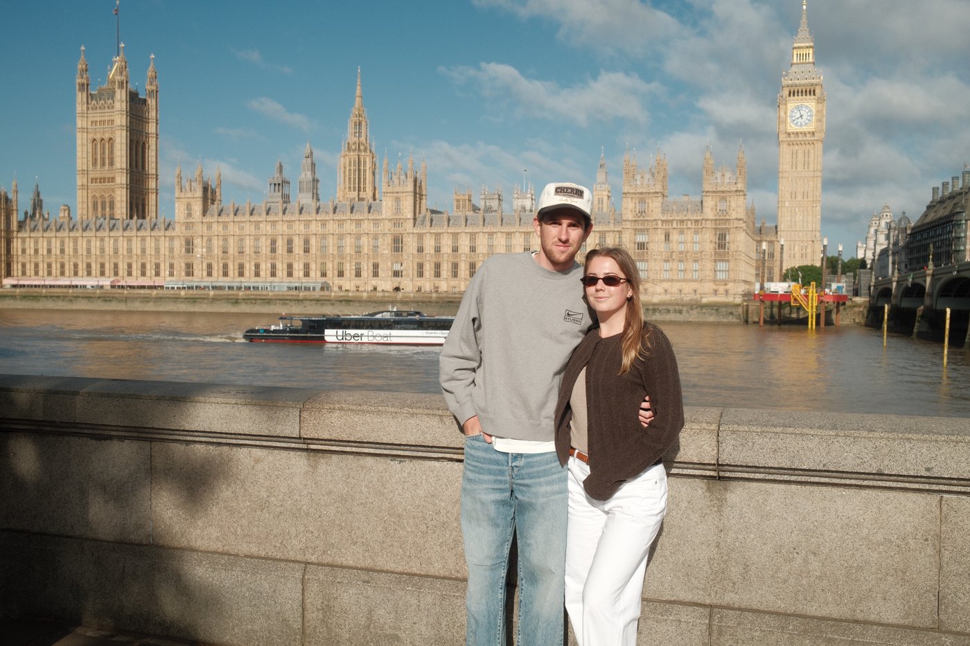 our first time in england